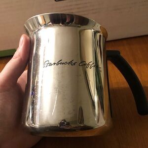 Starbucks Silver Milk Frothier